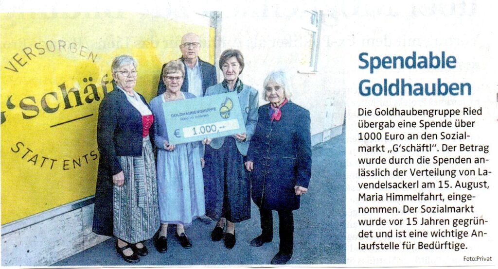 Rieder Volkszeitung 13.11.2025